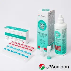 메니콘 프로젠트 단백질 제거제 7회분 (전용케이스 미포함)+메니케어 플러스 250mL 다목적용액