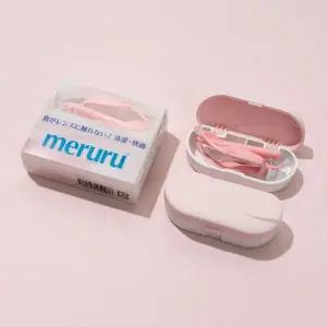 MERURU 메루루 렌즈 끼는 도구 빼는 도구 소프트 원데이 렌즈 집게 케이스 보관함 흡착봉 뽁뽁이