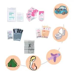 키밍 휴대용 화장실 700ml (티슈형 응고제) 간이변기 간이변기 이동식변기