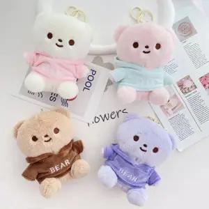 베어 후드 곰인형키링 곰돌이 인형 가방고리 BEAR 옷입은