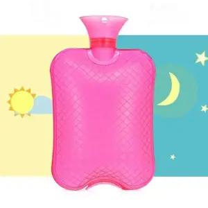 겨울 휴대 용 물 주머니 찜질 핫 팩 니트 커버 세트 (KYR-WF8C2B1)