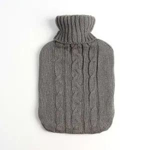 니트 보온물주머니 1.7L 그레이 목 아이스 생활방수 (KYR-WFHMVER)