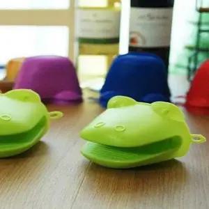 뜨거운 냄비를 잡을때는 악어 주방장갑 2P세트