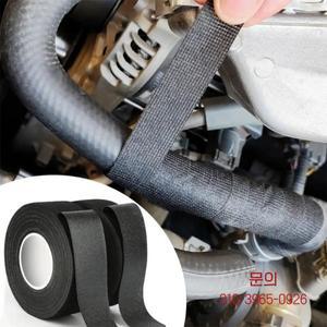 전기 테이프 내열성 배선 하네스 직물 방수 자동차 절연 접착 천 케이블 와이어 랩용 1-10개