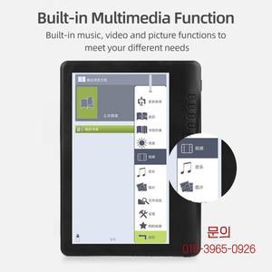 휴대용 전자책 리더기 7인치 다기능 전자책 리더기 8GB/16GB 메모리 컴팩트 사이즈 긴 내구성 디지털 전자