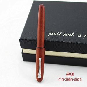 Jinhao 9056 천연 나무 만년필 수제 M/F 펜촉 잉크 펜(변환기 포함)