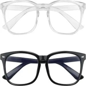 예케팔 블루 라이트 차단 안경 2팩 남성 여성 블루라이트 스트레인