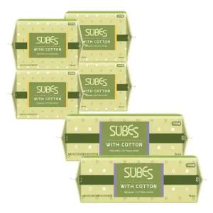 위드코튼 유기농 순면커버 생리대 중형 4팩+슈퍼롱오버나이트 2팩