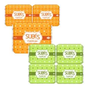 캐치미 슬림 생리대 중형 3팩+팬티라이너 4팩