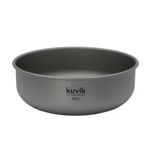 쿠빅 티타늄 볼 650ml (22온스) - 배낭여행, 캠핑, 생존을 위한 초경량 및 컴팩트