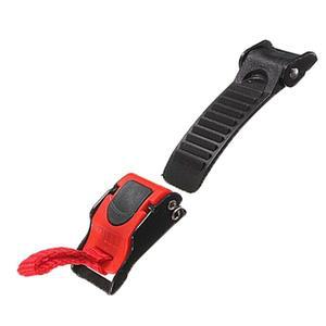 바이크 오토바이 퀵 릴리스 버클 헬멧 턱 스트랩 클립 블랙+레드