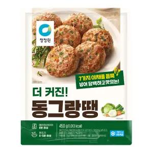 청정원 더커진 동그랑땡 450g