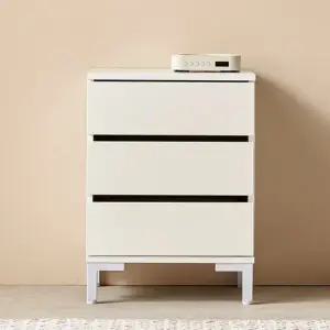 알파침대 레오 3단 서랍 침대 협탁