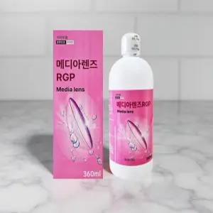 하드렌즈 보존액 렌즈세척액 식염수 렌즈세정액 드림렌즈 용액 360ml
