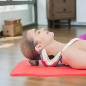 목 견인기 목보호대 거북목 교정기 넥가드 가정용