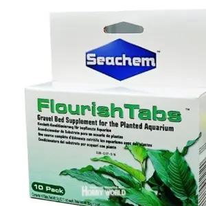 씨켐 플러리쉬 탭 어항비료 수조관 수초비료 수초 양치류 유목 수초초보