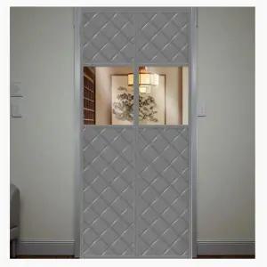 깔깔이 방풍 커튼 엠보싱 패딩 현관 방문 방풍비닐 보온 단열 100 x 220cm