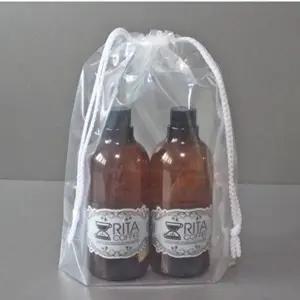 비닐복주머니 25x30+5cm 투명양줄조리개 1개-100장