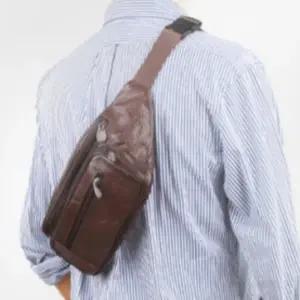 (색상 브라운)허리색 패션 고급 가방 데일리 보조 크로스백