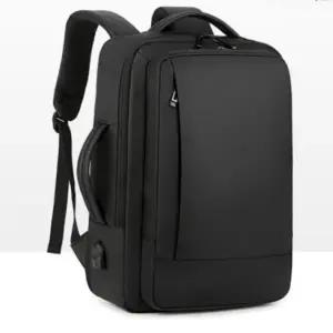 (색상 블랙)스마트 노트북 백팩 배낭 가방 15.6인치 확장형 출장 학교 회