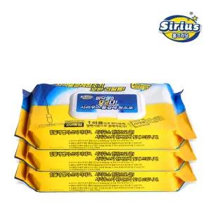 요고다 3중바닥 물걸레 400mm 와이드 살균 청소포 3팩