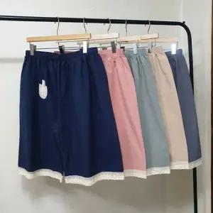 국산 면 여성 7부 여름 잠옷바지