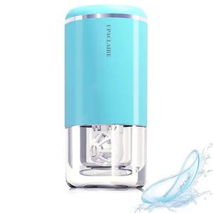 부드럽고 단단한(RGP) 콘택트 렌즈를 위한 렌즈 클리너 지능형 청소기 블루