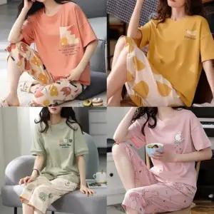 여성 집에서 편하게 입는 빅사이즈 실내 잠옷 홈웨어 파자마 13종세트
