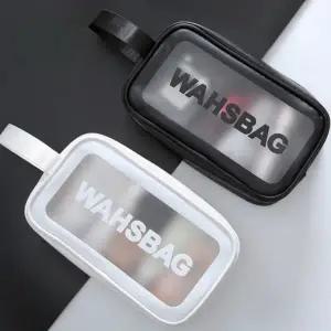 3가지 사이즈 FL 반투명 워시백 목욕가방 비치백 수영가방 파우치