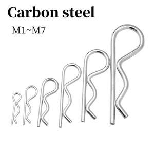 히치 세트 M1 M4 M5 M6 M7 스프링 R형 코터핀 고정 클립 웨이브 클램프 헤어 트랙터 자동차용