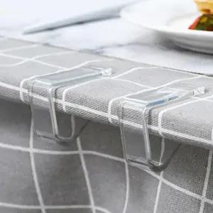 고정클립 고정집게 고정클램프 테이블보클립 식탁보집게 4P 식탁보클립