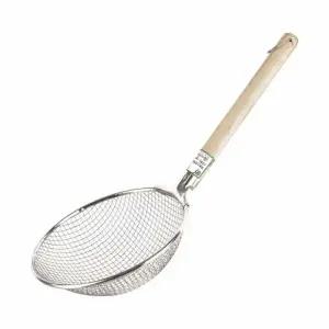 스테인리스망 목재 손잡이 낚시 뜰채 채집망