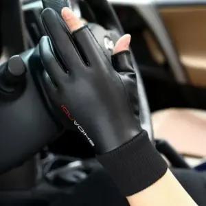 방한장갑 미끄럼방지 오픈장갑 라이더 겨울철 투핑거