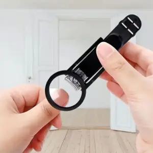 (색상 블랙)확대경 돋보기 손톱깎이 손톱관리 부모님 복지센터 선물 인쇄가능