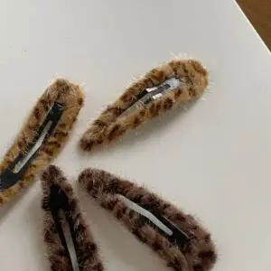 헤어핀 호피 송치 머리삔 똑딱삔 삼각 똑딱핀 헤어삔