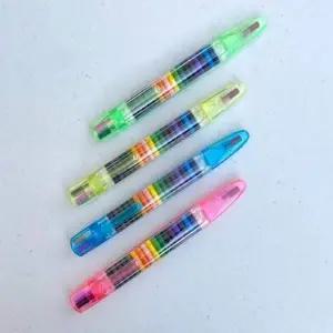 20색 채점 시험점수 가능한 교체 필기구 색연필 색깔