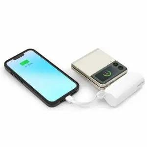 보조배터리 휴대폰충전 여행용 동시충전 듀얼 일체형 미니