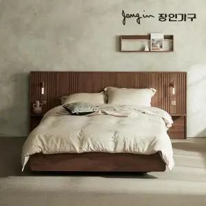 [하이마트] 장인가구 로시 라이트 템바보드 호텔식침대 프레임 Q