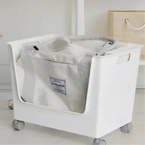 사무실 가방 개인물품 보관 바퀴 수납함 학생방 바스켓 옷 차량정리 다용도바구니 캠핑박스 유치원 자취방