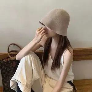 여성 통기성 여름 버킷햇 롱 심플 데일리 벙거지 모자 얼굴가리개 휴양지