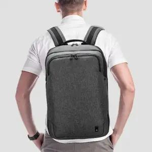 ( )남성 회사원 책가방 트렌디 고급 캐주얼 가방 그레이