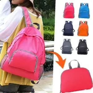 여성 경량 세이프 백팩 여행용 보조가방 패커블 휴대용 파우치 6컬러