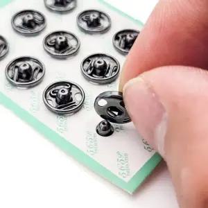 8mm 10mm 가방 의류 부자재 필수 아이템 스냅단추 세트 6mm