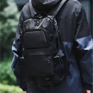 ( )피럼프스 블랙 대학생 직장인 학생 노트북 백팩 남녀공용 방수 경량 데일리 가방