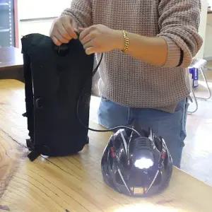 (색상 배터리백팩-블랙)해루질 백팩 배터리가방 장비용 블랙 수납가방