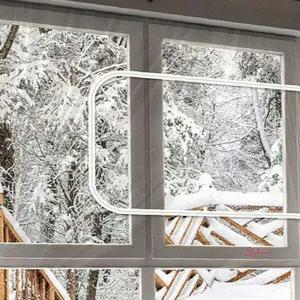 지퍼형 창문 단열막 방풍 커튼 겨울 EVA 투명 막커튼pqr908