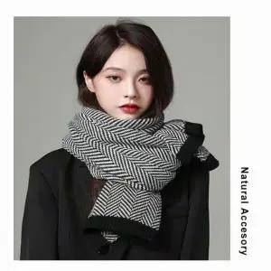 헤링본 머플러 체크 목도리 넥워머 남녀공용 겨울