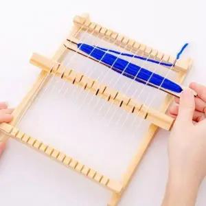 (색상 직조틀)위빙틀 공예 티코스터 양말목 직조 기 만들기_24103736