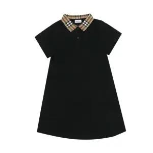 [명품] 8105585 A1189 빈티지 체크 폴로 여아 아동 원피스