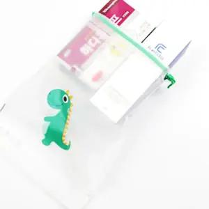 소품정리 주머니 방수 비닐 끈파우치 중형